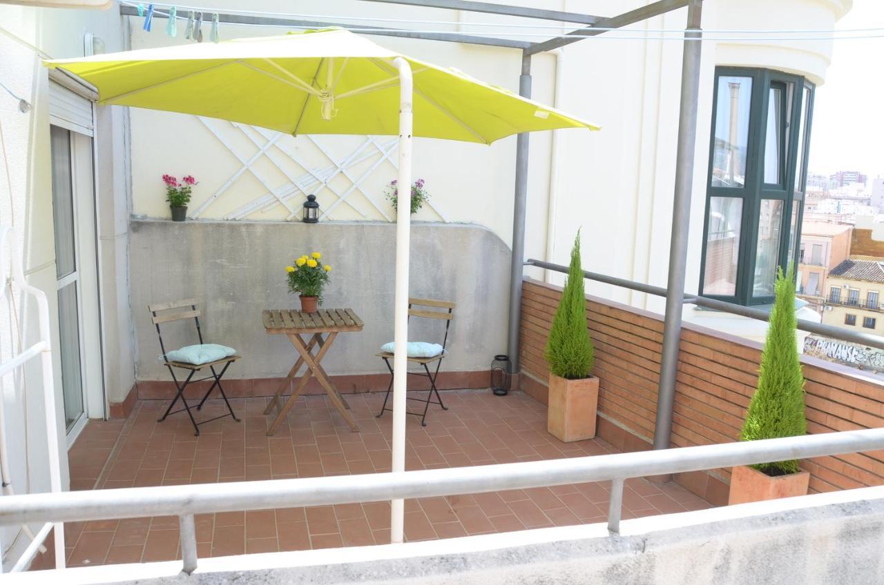 Habitacion Terraza Centro Малага Экстерьер фото